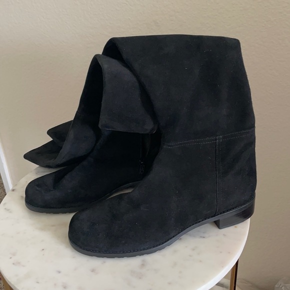 Stuart Weizmann Thigh High Hilo Suede Boots - Picture 5 of 5